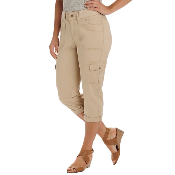 LEE Women's Flex-to-Go Relaxed Fit Cargo Capri - Bob’s Stores