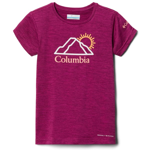 COLUMBIA Girls' Mission Peak Short-Sleeve Graphic Tee