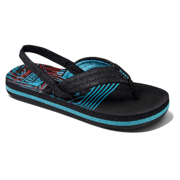 REEF Infant Kids' Little Ahi Tropical Dream Sandals