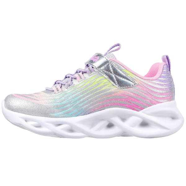 SKECHERS Girls' S Lights: Twisty Brights - Mystical Bliss Sneakers