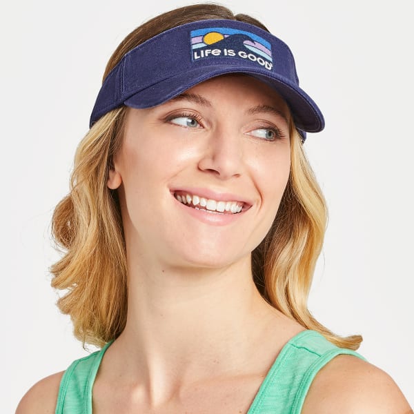 LIFE IS GOOD Women's Wave Chill Cap Visor