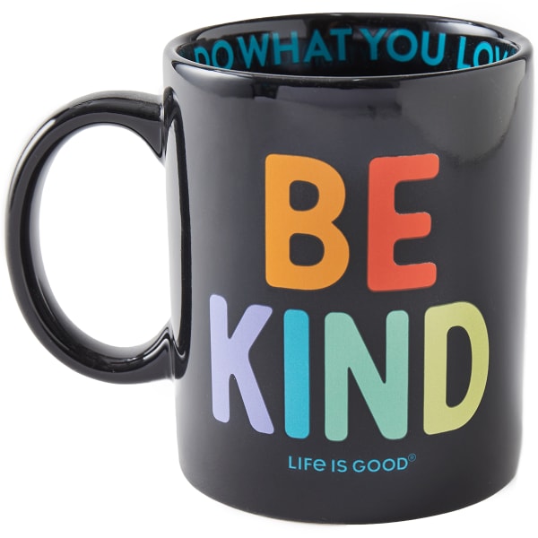 LIFE IS GOOD Be Kind Jake's Mug