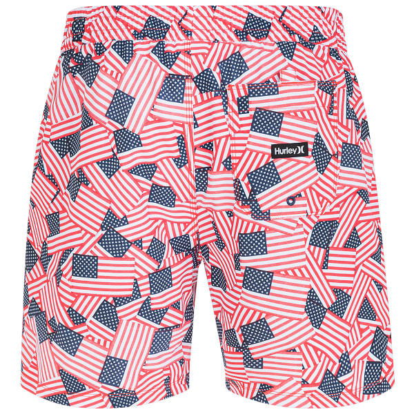 HURLEY Young Men's Cannonball Volley 17" Boardshorts