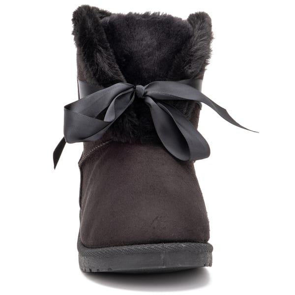 OLIVIA MILLER Women's Slip-On Shearling Boots