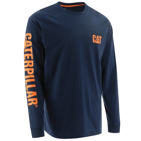 CAT Men's Trademark Banner Long-Sleeve Tee