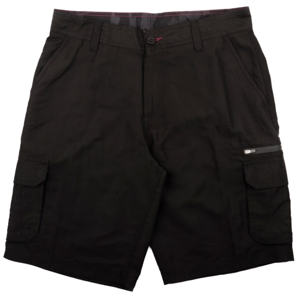 BURNSIDE Guys' Microfiber Cargo Shorts