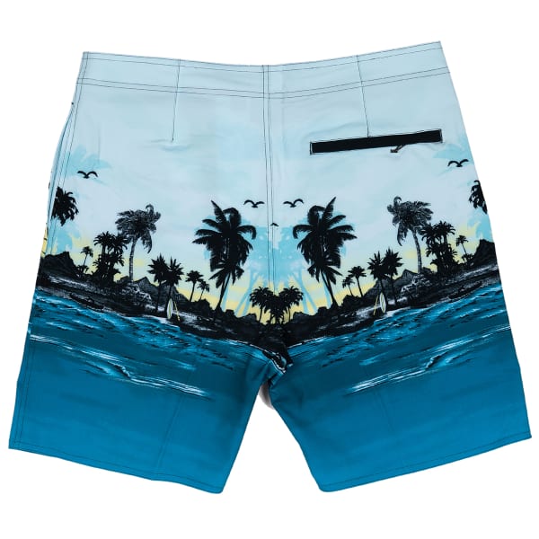 BURNSIDE Guys' 19" Island Hopper Board Shorts