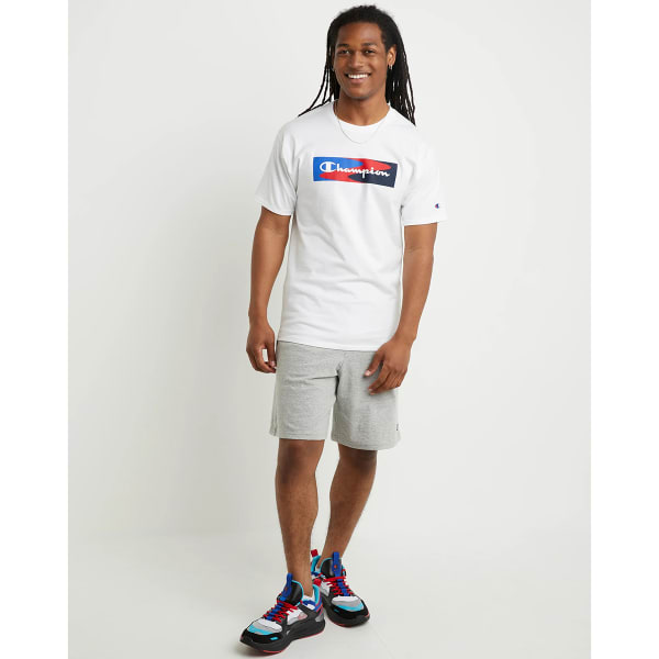 CHAMPION Men's Box Script Short-Sleeve Graphic Tee