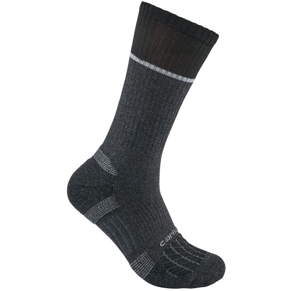 CARHARTT Men's Force Midweight Socks, 2 Pack