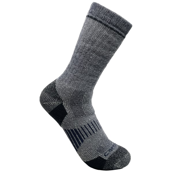 CARHARTT Men's Wool Blend Crew Socks, 2 Pack