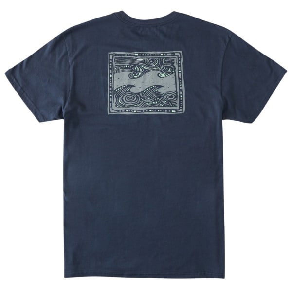 BILLABONG Young Men's Crayon Wave Short-Sleeve Tee