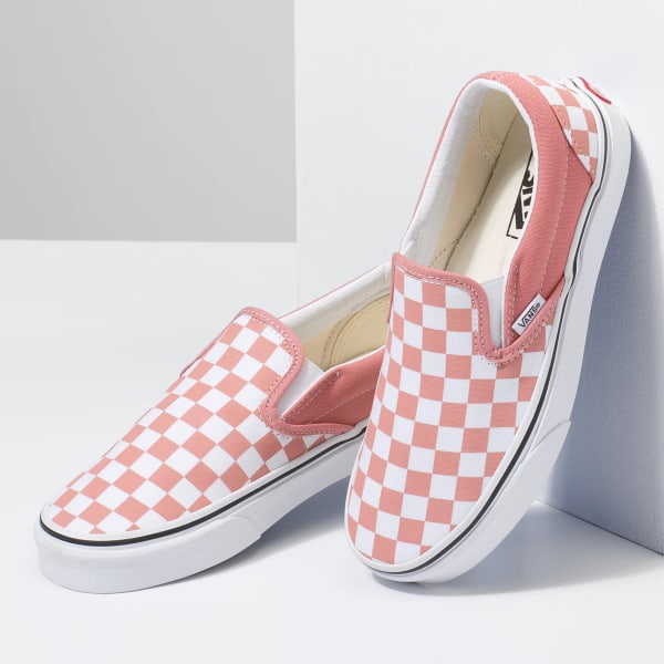 VANS Women's Classic Checkerboard Slip-On Shoes