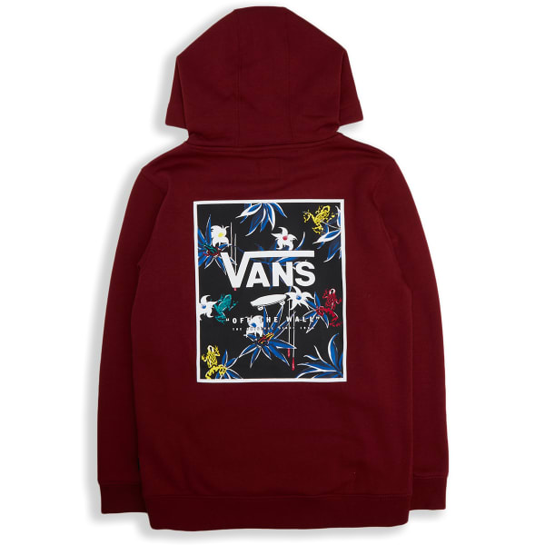 VANS Boys' Print Box Back Pullover Hoodie