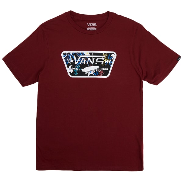 VANS Boys' Full Patch Short Sleeve Tee