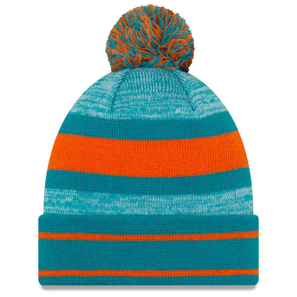 MIAMI DOLPHINS New Era Pompom Knit Hat