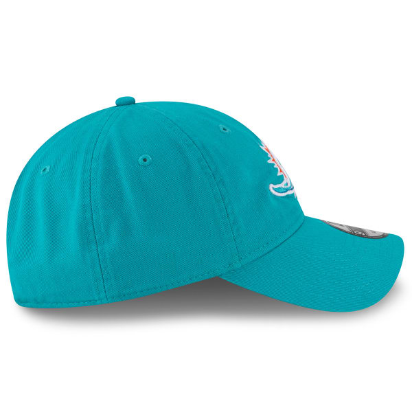 MIAMI DOLPHINS Men's New Era Core 9Twenty Adjustable Hat