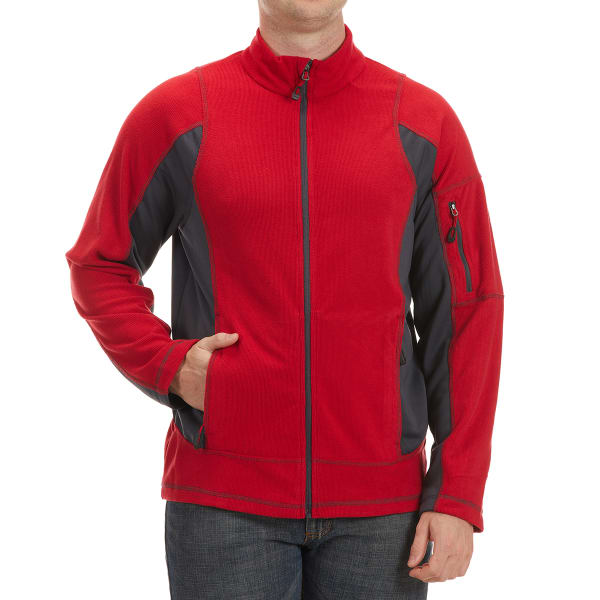 NORTH END Men's Generate Textured Fleece Jacket