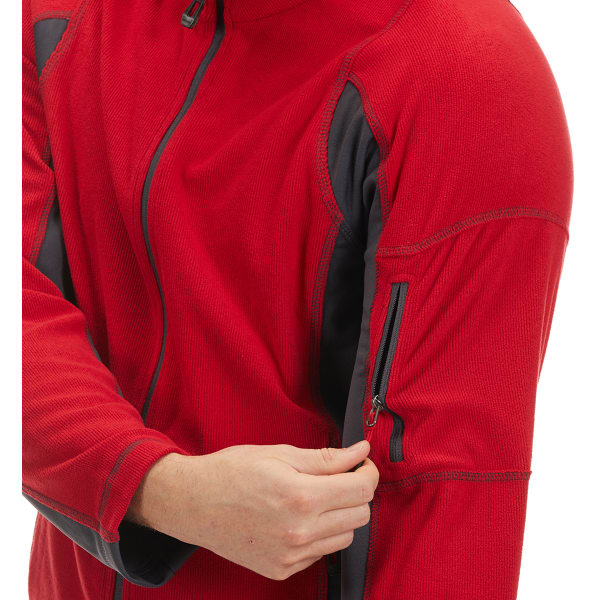 NORTH END Men's Generate Textured Fleece Jacket