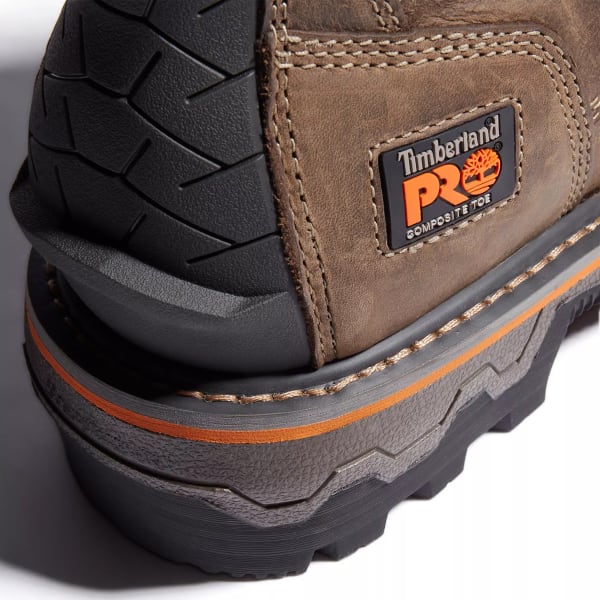 TIMBERLAND PRO Men's Boondock HD 8" Waterproof Comp-Toe Logger Boots, Wide