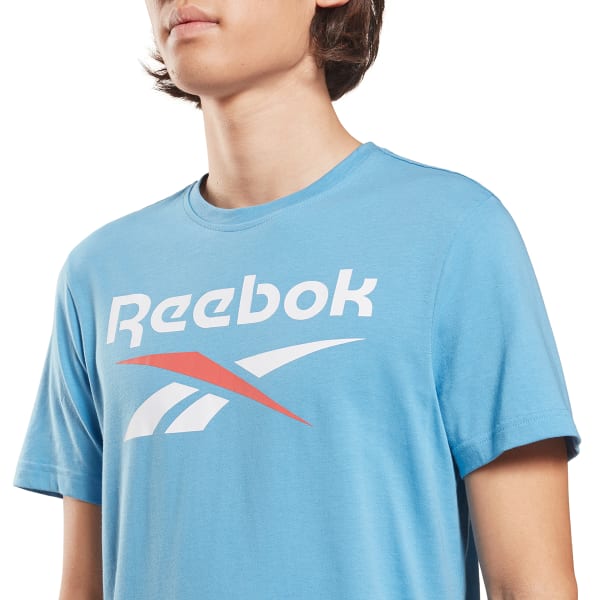 REEBOK Men's Identity Big Logo Short-Sleeve Tee