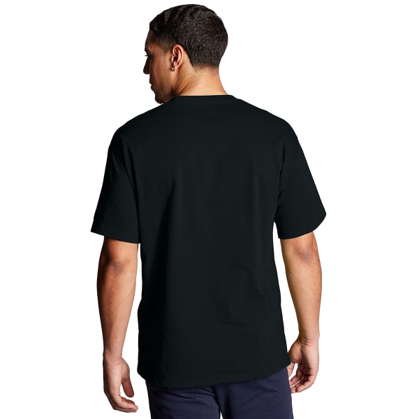 CHAMPION Men's Offset Logo Short Sleeve Graphic Tee