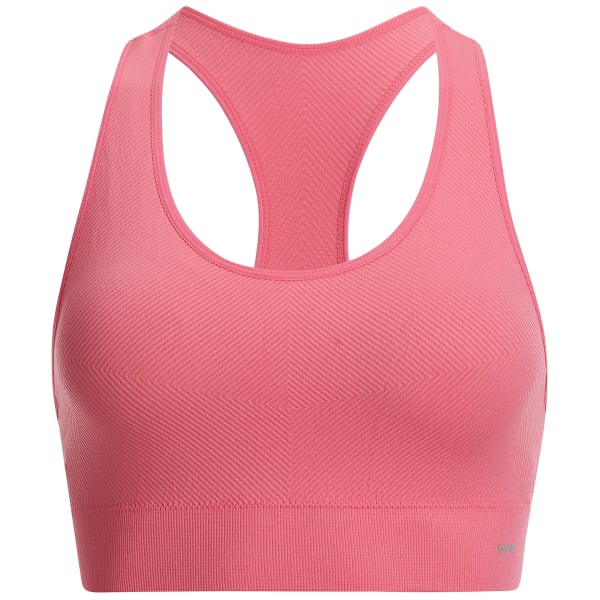 RBX Women's Seamless Sports Bra w/ Cut Out Back, 2 Pack