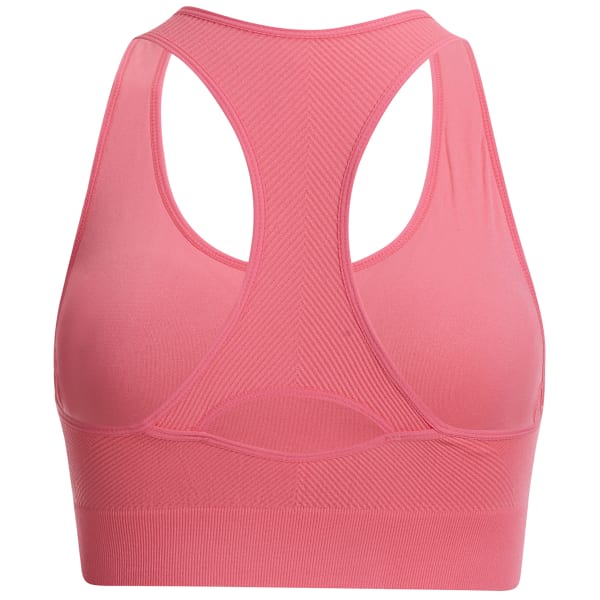 RBX Women's Seamless Sports Bra w/ Cut Out Back, 2 Pack