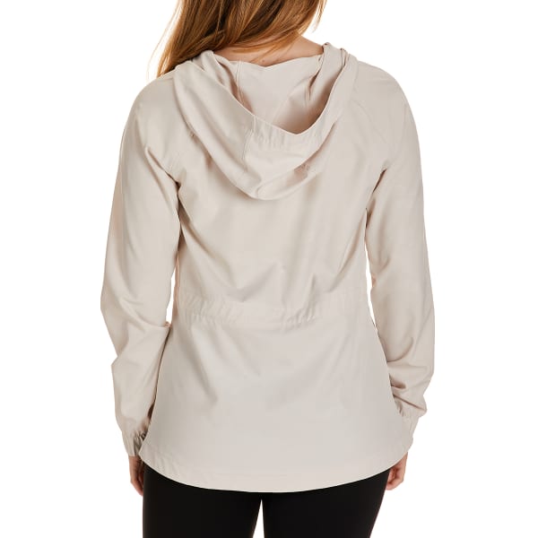 RBX Women's Embossed Stretch Hoodie Jacket w/ Zip Pockets