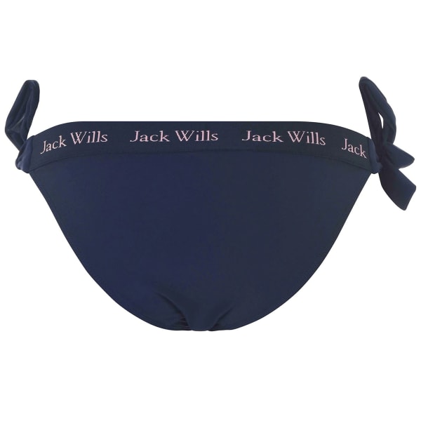 JACK WILLS Women's Poplar Tie Side Bikini Bottoms