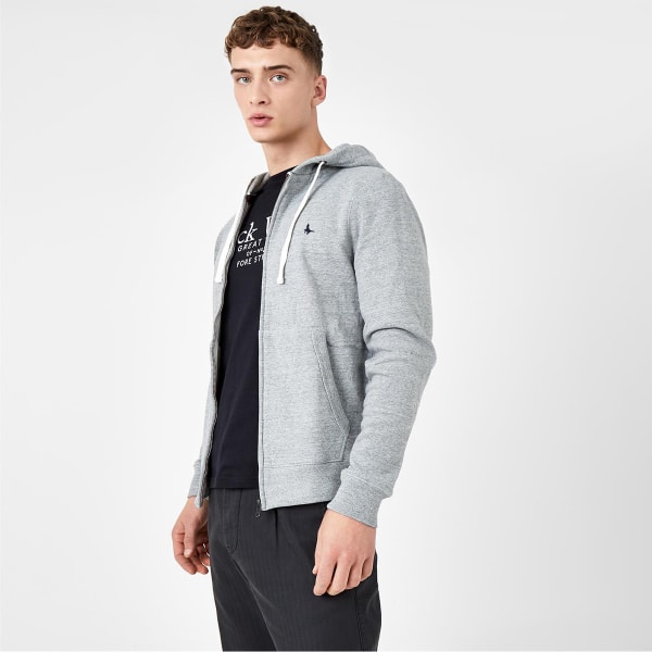 JACK WILLS Men's Pinebrook Pheasant Logo Zip Hoodie