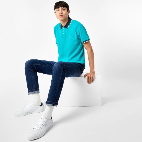 JACK WILLS Men's Wilmcote Tipped Polo