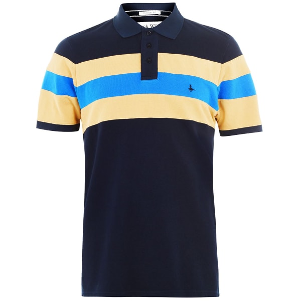 JACK WILLS Men's Cardwington Colour Block Polo