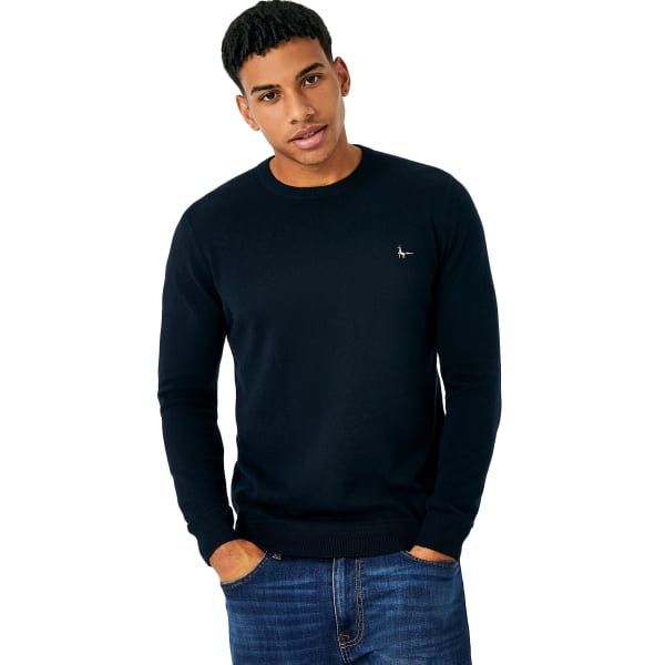 JACK WILLS Men's Seabourne Crew Neck Logo Sweater