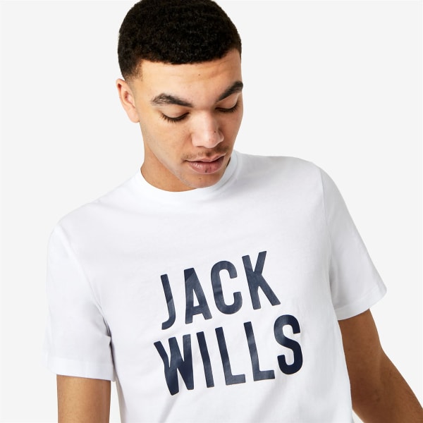 JACK WILLS Men's Waybridge Graphic Short Sleeve Tee