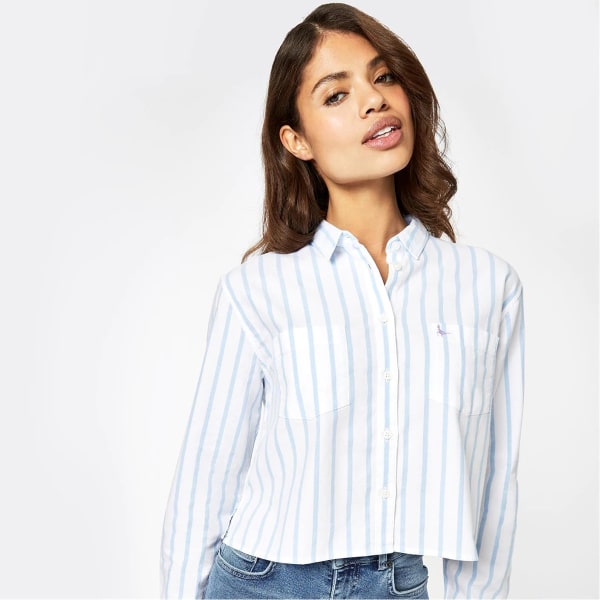 JACK WILLS Women's Glydebourne Cropped Shirt