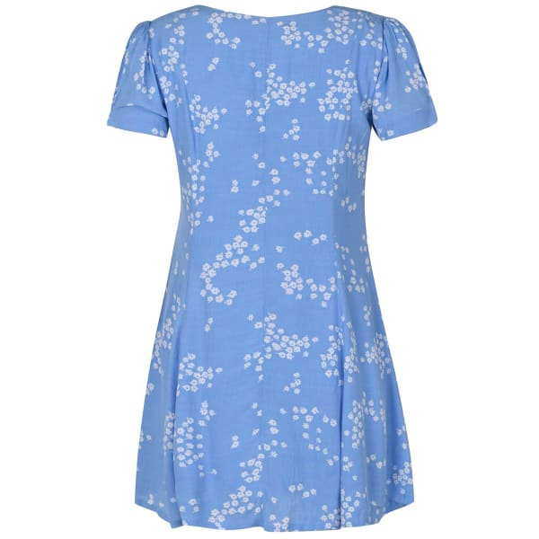 JACK WILLS Women's Mollie Ditsy Print V-Neck Mini Dress