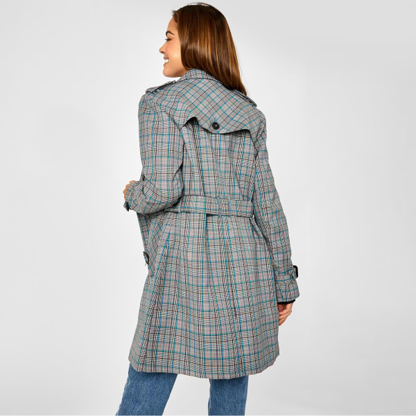 JACK WILLS Women's Mitford Check Trenchcoat