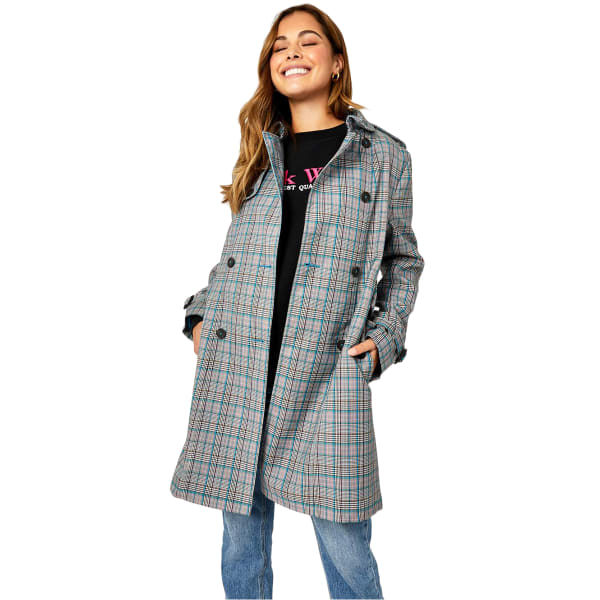 JACK WILLS Women's Mitford Check Trenchcoat