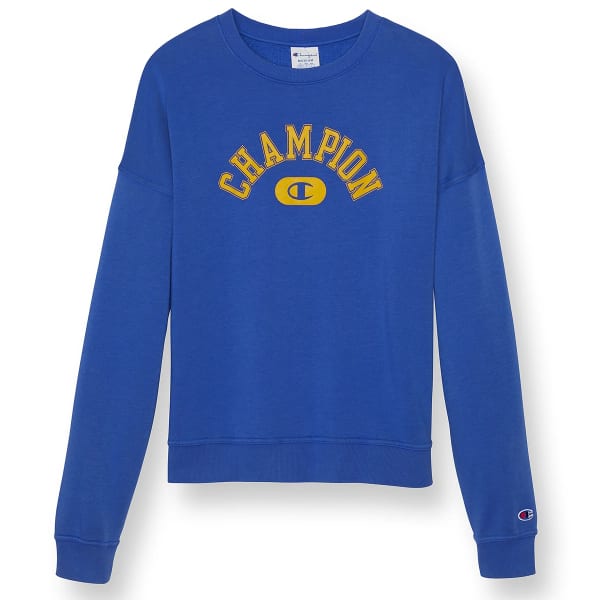 CHAMPION Women's Powerblend Vintage Wash Crew