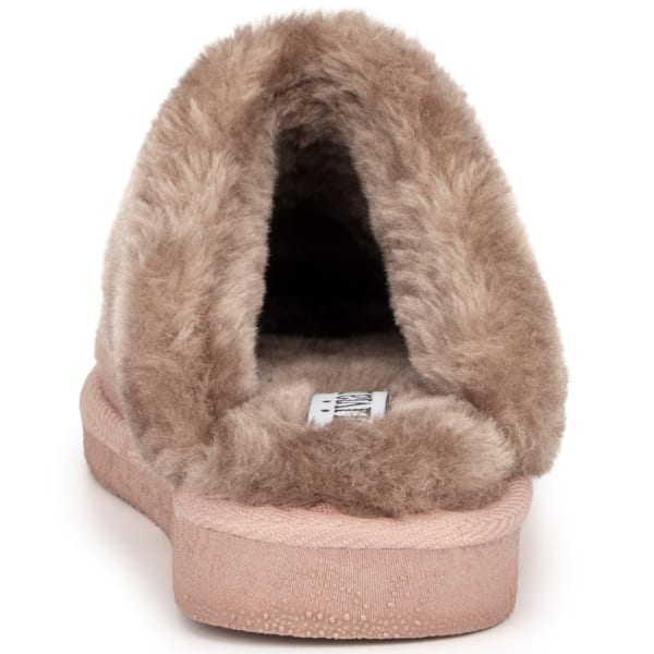 OLIVIA MILLER Women's Eva Faux Fur Slipper