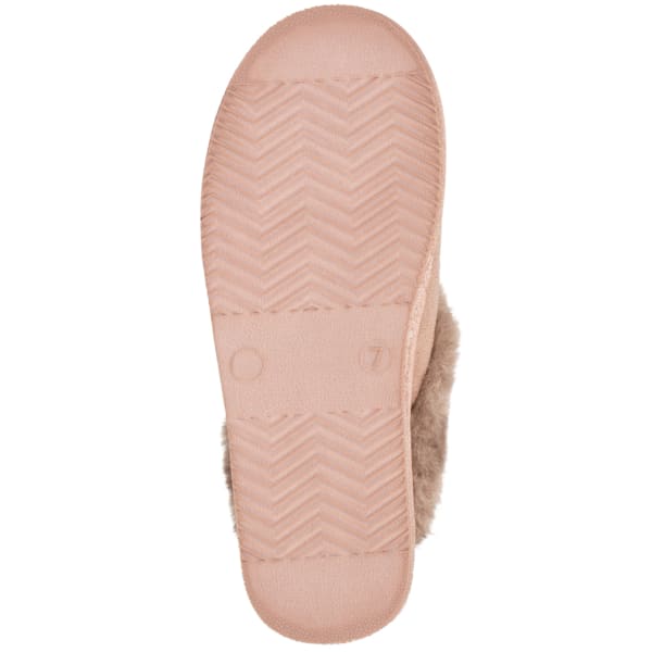 OLIVIA MILLER Women's Eva Faux Fur Slipper