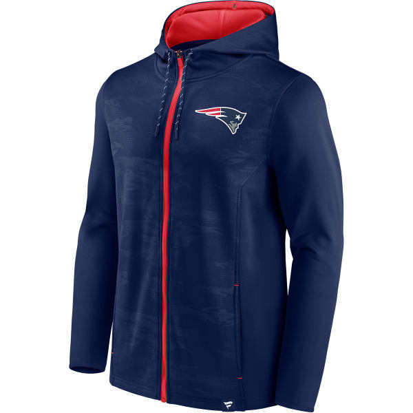 NEW ENGLAND PATRIOTS Men's Fanatics Ball Carrier Full-Zip Hoodie