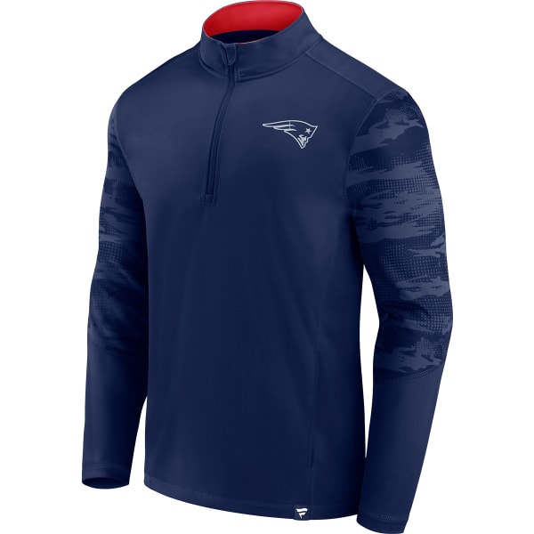 NEW ENGLAND PATRIOTS Men's Fanatics Iconic Defender Quarter-Zip