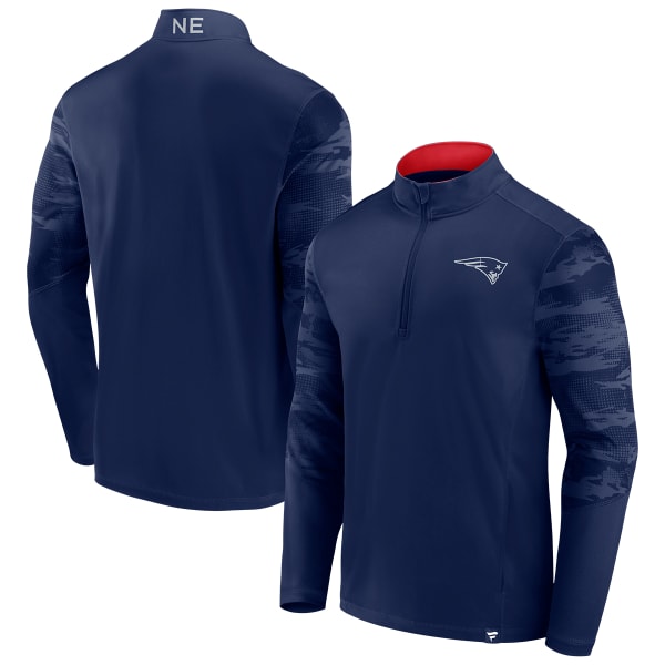 NEW ENGLAND PATRIOTS Men's Fanatics Iconic Defender Quarter-Zip