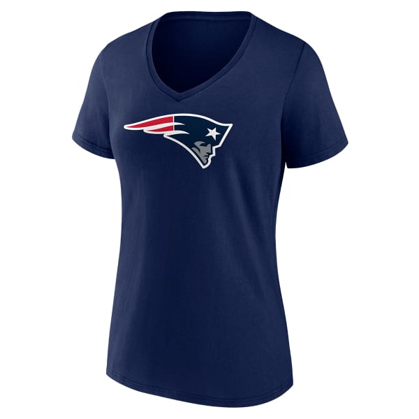 NEW ENGLAND PATRIOTS Women's Fanatics Primary Logo V-Neck Tee