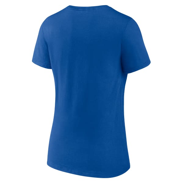 NEW YORK GIANTS Women's Fanatics Primary Logo V-Neck Tee