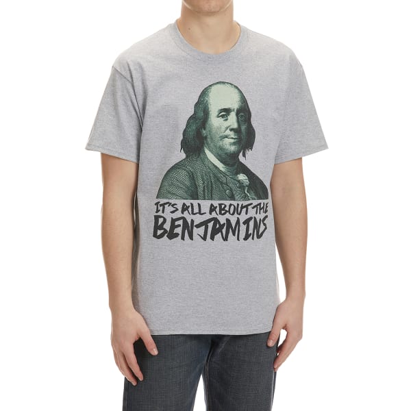 BODY RAGS Guys' Benjamins Short-Sleeve Graphic Tee