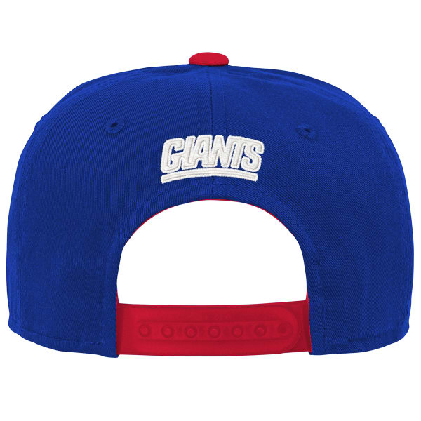 NEW YORK GIANTS Boys' Outerstuff Precurved Snapback Hat