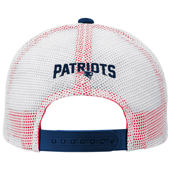 NEW ENGLAND PATRIOTS Kids' Outerstuff Core Lockup Meshback Adjustable Hat