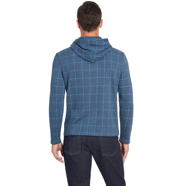 VAN HEUSEN Men's Windowpane Hoodie